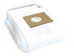 Preview: In the picture, there is a stack of white, clean fabric that is rolled up. On top of it is a square piece of cardboard with a round cutout in the center.