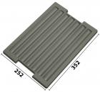 032.T-262 - Tiefzieheinlage T-262 352 x 252 x 15 mm, 7 Rillen, ESD