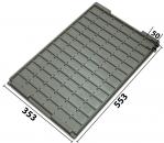 032.T-245 - Tiefzieheinlage T-245 553 x 353 x 24 mm, 78 Fächer, ESD