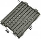 032.T-280 - Vacuum-formed insert T-280 352 x 252 x 40 mm, 70 compartments ESD 