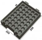 032.T-2112 - Vacuum-formed insert T-2112 350 x 255 x 73 mm, 35 compartments ESD 