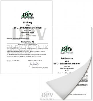 Esd Auditing According To Din En 61340 5 1 Dpv Elektronik Service Gmbh
