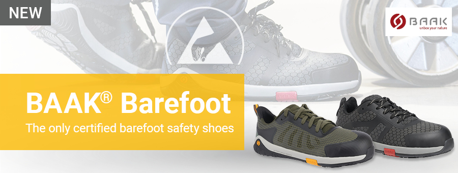 BAAK barefoot safety shoes