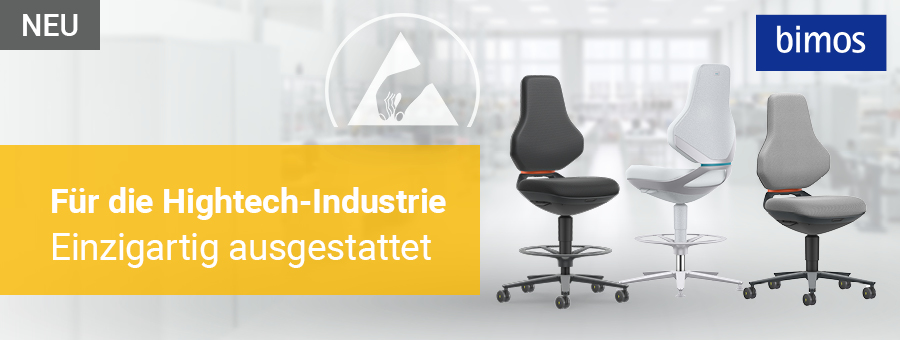 Bimos TEXON ESD-Arbeitsdrehstühle