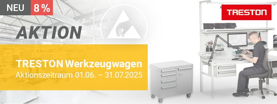 TRESTON ESD Werkzeugwagen